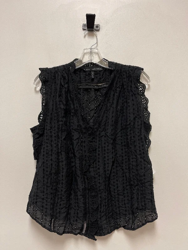 Top Sleeveless By White House Black Market In Black, Size: M