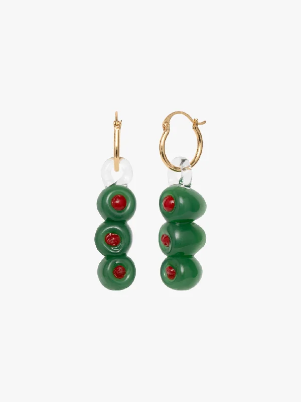 Martini Olives Hoops - Green